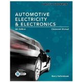 Today's Technician: Automotive Electricity and Electronics Classroom Manual cover art