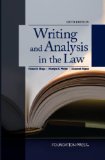 Writing and Analysis in the Law:  cover art