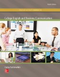 Student Activity Workbook for Use with College English and Business Communication  cover art