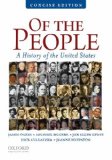 Of the People A Concise History of the United States  9780195390728 Front Cover