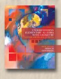 Understanding Elementary Algebra with Geometry A Course for College Students cover art