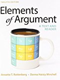 Elements of Argument: A Text and Reader cover art