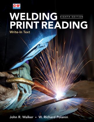 Welding Print Reading 8th 9781685845728 Front Cover