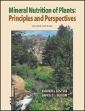 Mineral Nutrition of Plants Principles and Perspectives