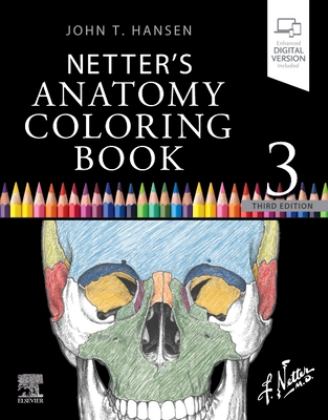 Netter's Anatomy Coloring Book 3rd 9780323826730 Front Cover