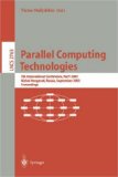 Parallel Computing Technologies 7th International Conference, PaCT 2003, Novosibirsk, Russia, September 2003 - Proceedings 2003 9783540406730 Front Cover