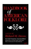 Handbook of American Folklore 1986 9780253203731 Front Cover