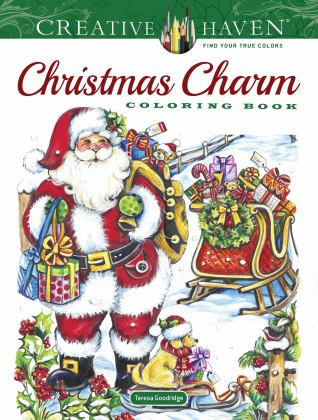 Creative Haven Christmas Charm Coloring Book  9780486844732 Front Cover