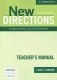 New Directions Reading, Writing, and Critical Thinking cover art