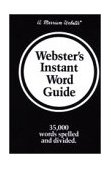 Webster's Instant Word Guide  cover art