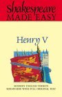 Shakespeare Made Easy - Henry V 2nd 9780748743735 Front Cover