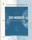 Workbook/Lab Manual Part a to Accompany Dos Mundos  cover art