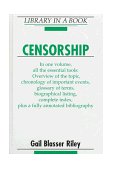 Censorship 1998 9780816033737 Front Cover
