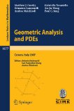 Geometric Analysis and Pdes Cetraro, Italy 2007 2009 9783642016738 Front Cover