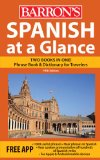 Spanish at a Glance Foreign Language Phrasebook and Dictionary cover art