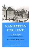 Manhattan for Rent, 1785-1850  cover art