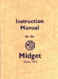 Instruction Manual for the MG Midget  9781855200739 Front Cover