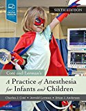 Practice of Anesthesia for Infants and Children  cover art