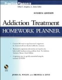 Addiction Treatment Homework Planner 4th 9780470402740 Front Cover