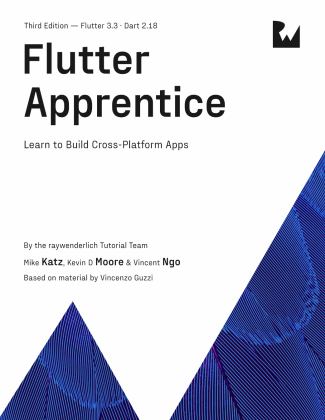 Flutter Apprentice (Third Edition) Learn to Build Cross-Platform Apps  9781950325740 Front Cover