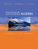Elementary and Intermediate Algebra Concepts and Applications cover art
