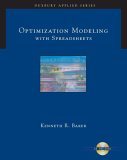 Optimizing Modeling with Spreadsheets 2005 9780534494742 Front Cover