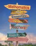 Student Solutions Manual for Fierro's Mathematics for Elementary School Teachers  cover art