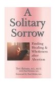 Solitary Sorrow 2000 9780877887744 Front Cover