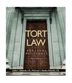 Tort Law for Legal Assistants 3rd 2003 Revised  9781401812744 Front Cover