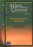 Grammer Exercise Workbook  9780130434746 Front Cover