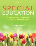 Special Education: Contemporary Perspectives for School Professionals cover art
