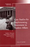 Case Studies for Implementing Assessment in Student Affairs  cover art