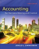 Accounting for Decision Making and Control  cover art