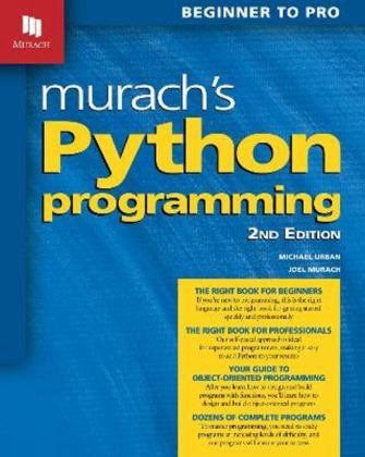 Murach's Python Programming (2nd Edition) 2nd 9781943872749 Front Cover