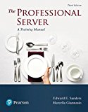 Professional Server A Training Manual 3rd 9780134552750 Front Cover