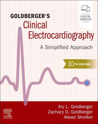 Goldberger's Clinical Electrocardiography A Simplified Approach 10th 9780323824750 Front Cover