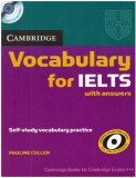 Cambridge Vocabulary for IELTS with Answers  9780521709750 Front Cover