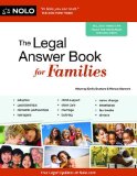 Legal Answer Book for Families 2nd 2014 9781413319750 Front Cover