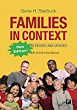 Families in Context Sociological Perspectives cover art