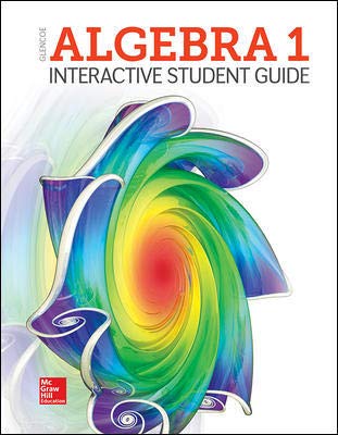 Algebra 1 2018, Interactive Student Guide  9780079061751 Front Cover