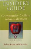 Insider's Guide to Community College Administration  cover art