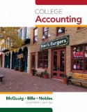 College Accounting, Chapters 1-24 10th 2010 9781439037751 Front Cover