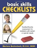 Basic Skills Checklists Teacher-Friendly Assessment for Students with Autism or Special Needs cover art