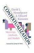 Contextualization Meanings, Methods, and Models cover art
