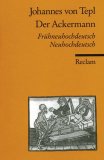DER ACKERMANN STUDIENAUSGABE 1st 9783150180754 Front Cover