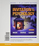 Invitation to Psychology, Books a la Carte Edition  cover art