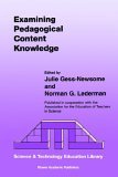 Examining Pedagogical Content Knowledge  cover art