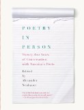 Poetry in Person Twenty-Five Years of Conversation with America's Poets cover art