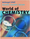 World of Chemistry Update 2005 9780618562756 Front Cover