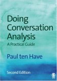 Doing Conversation Analysis  cover art